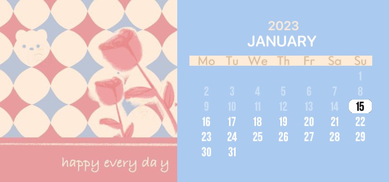 Cute Calender