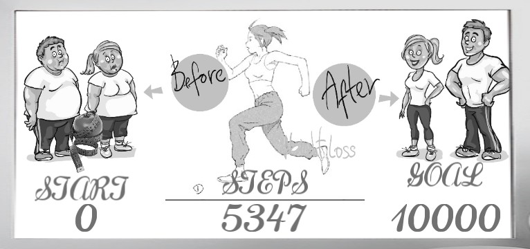 Step Comic Woman