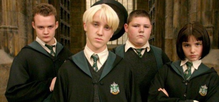 Bronze trio of Harry Potter 