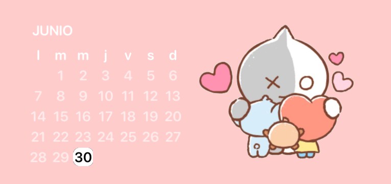 Calendario bt21