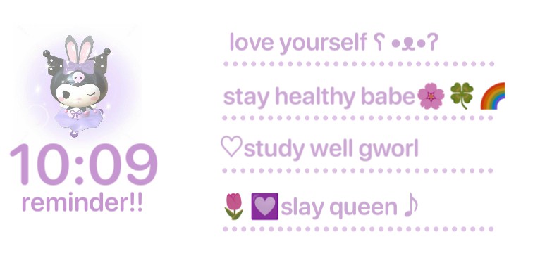 another reminder lol