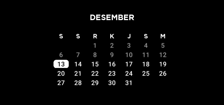 calendar simple