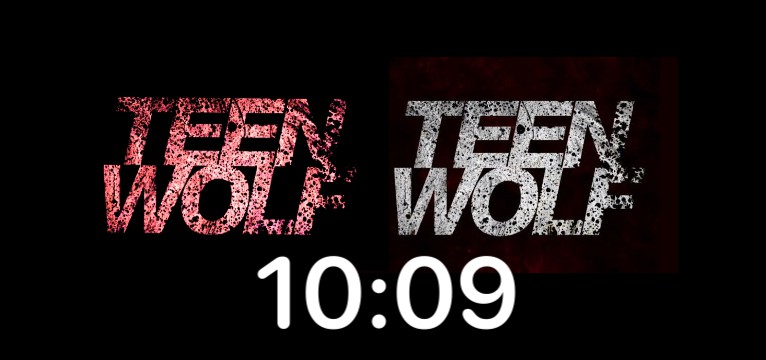 teen wolf time clock widget 