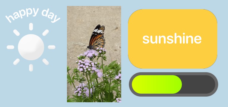 happy butterfly 