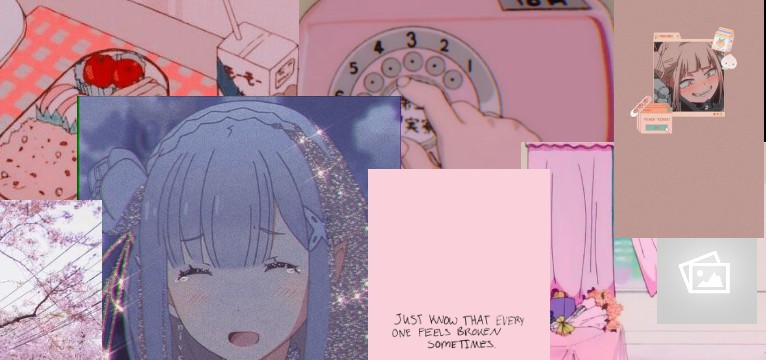 pink anime aesthetic