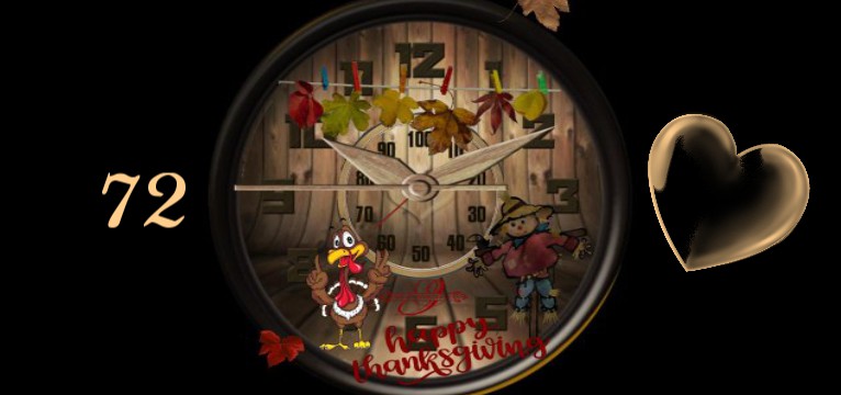 Herzschlag Thanksgiving 