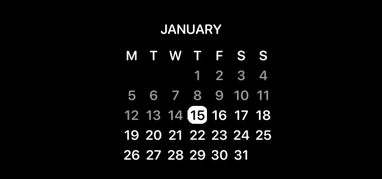 Calendar