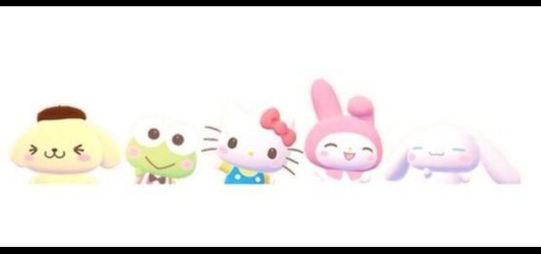 hello kitty and her friends