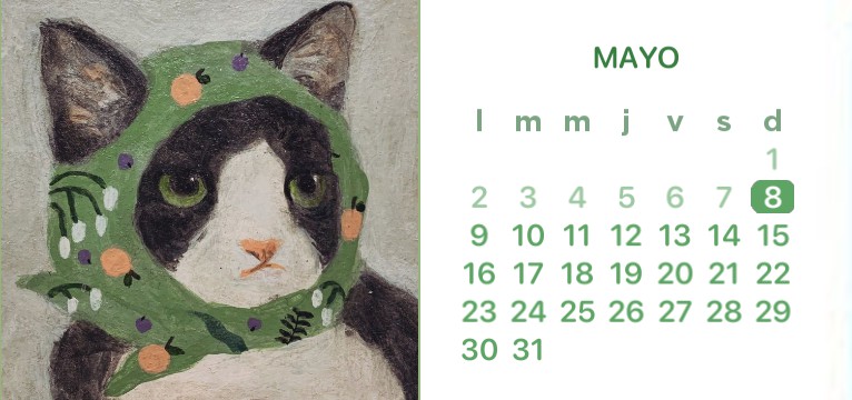 Green calendar