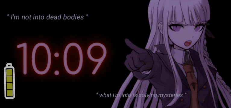 danganronpa kyoko kirigiri widget