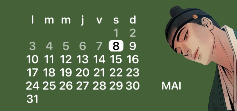 calendar yaoi yahwacheop