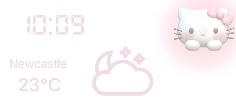 baby pink hello kitty  
