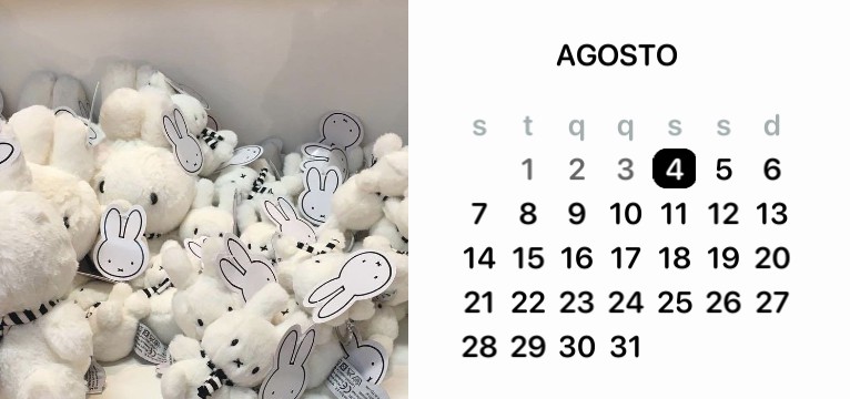 miffy calendar