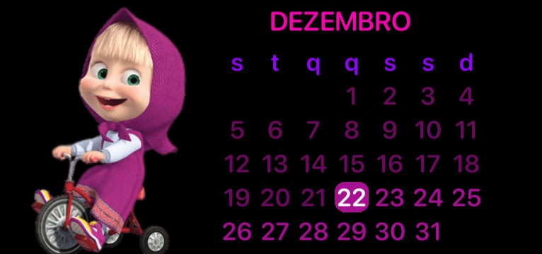 Masha calender