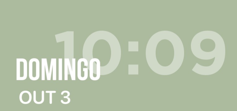 green medium time widget Copy