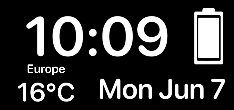 time and battery 