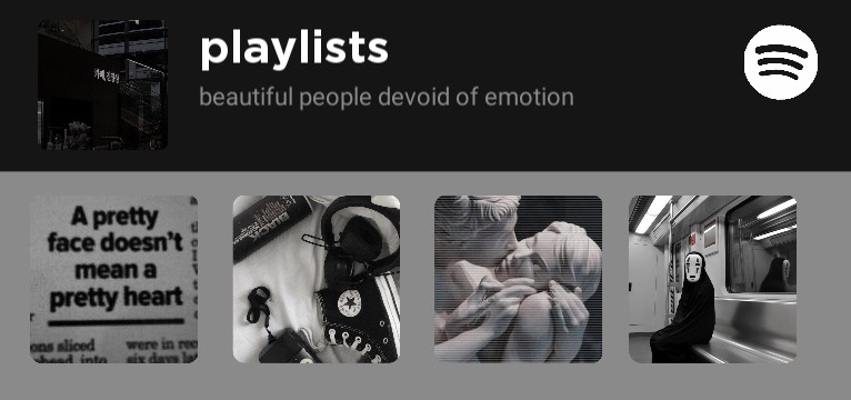 black spotify