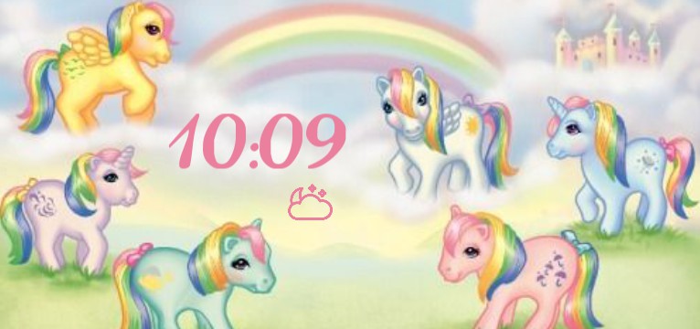 Reloj My little Pony G1