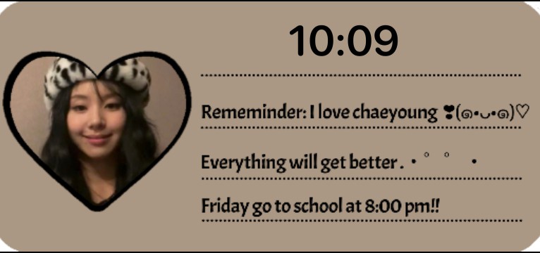 chaeyoung reminder