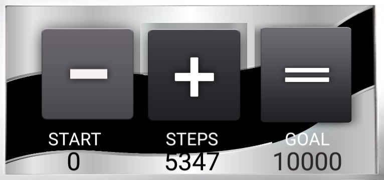 Step counter Serie Welle 1