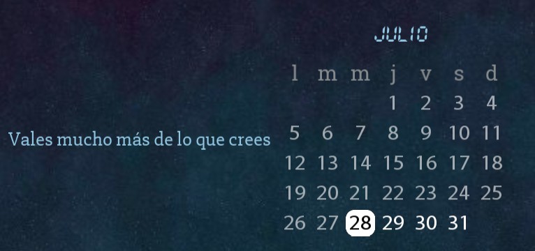 calendario tumblr