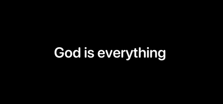 God