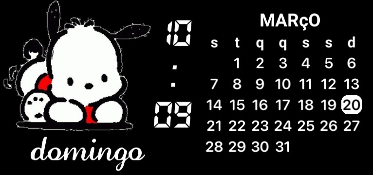 Pochacco Calendrio  Copy