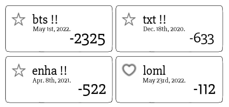 black transparent days countdown 
