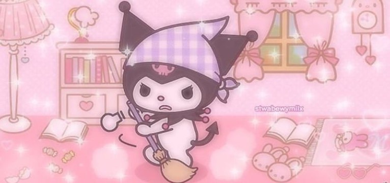 Kuromi Soft Banner