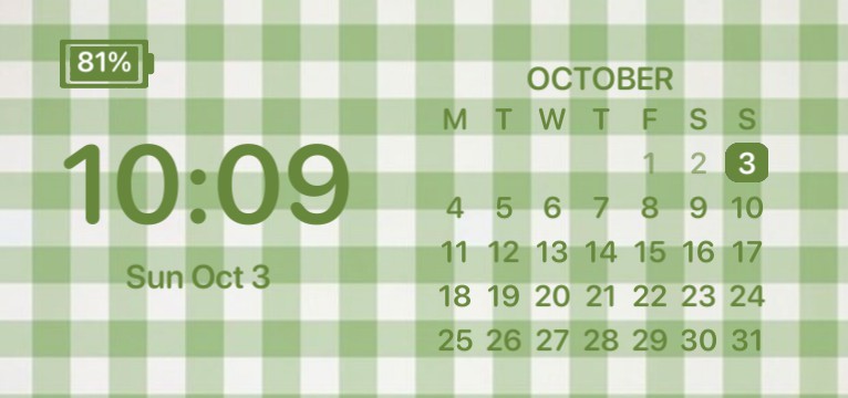 green date&time