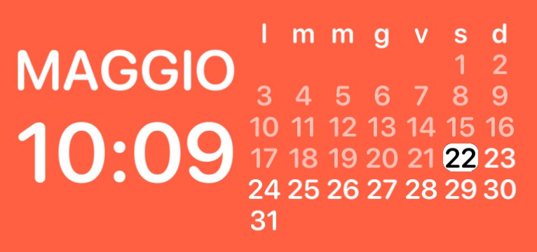 simple red widget