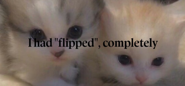 flipped