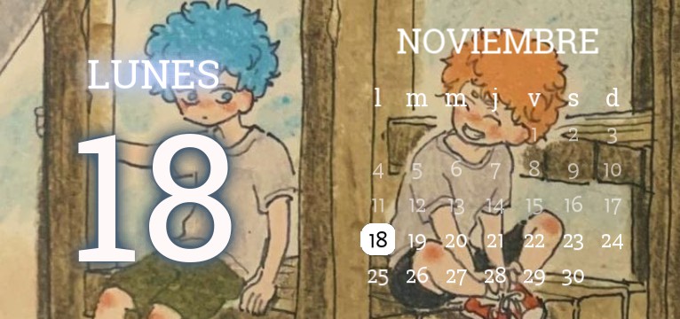  calendar beige anime