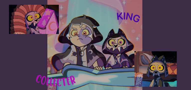 King and collecter display