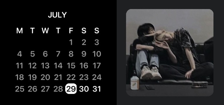 calendar black skz 2