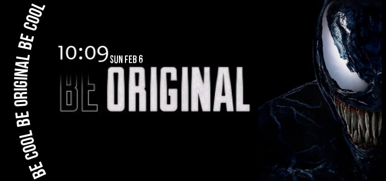 Venom Be Original Be Cool