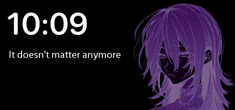 Purple girl 
