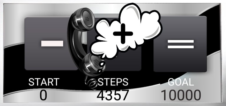 Step counter Serie Telefon 