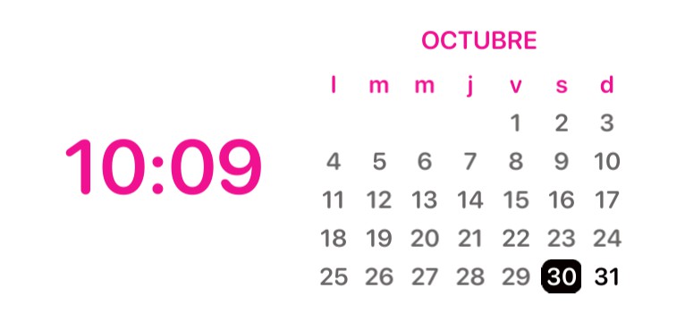 Hour/Calender