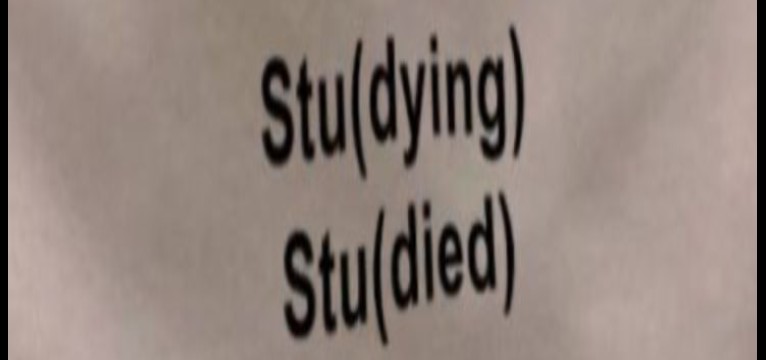 studying studied