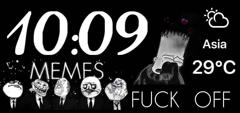 Untitled widget for memers