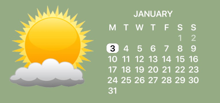 date and weather