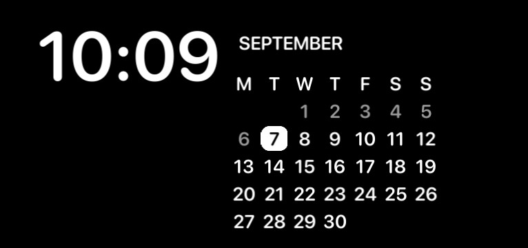 time reminder and calendar