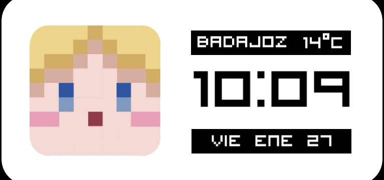 reloj pixel sailor moon