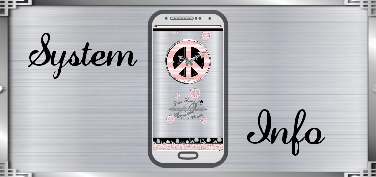 System Info Peace BlackRosa 