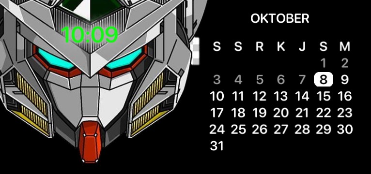 Black anime widget Copy