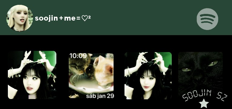 soojin widget spotify