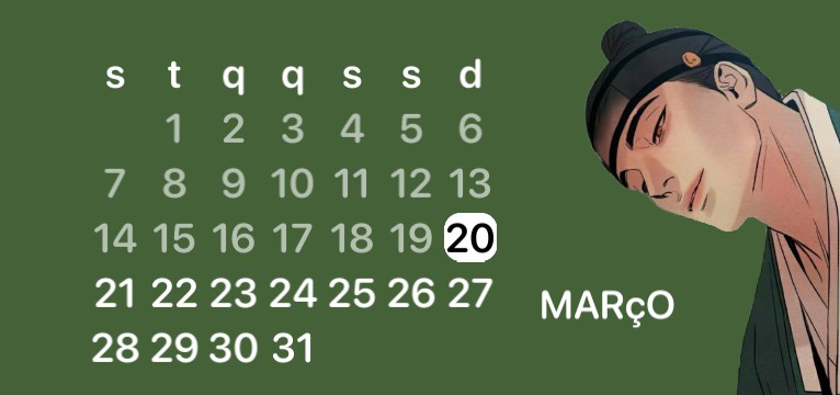 calendar yaoi yahwacheop Copy
