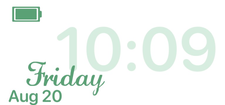 clock/date tracker