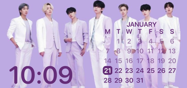 purple calendar
